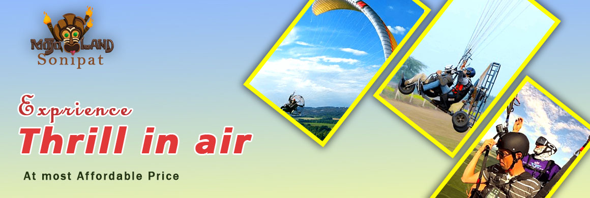 Mojoland Paramotoring - Banner Promotional