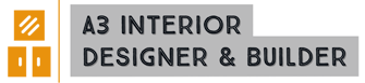 A3 Interior Designer & Builder Logo
