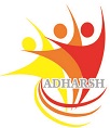 Adharsh Vidhyalaya Higher Secondary School Logo