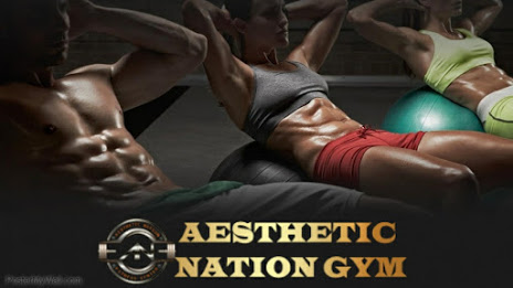 AESTHETIC NATION fitness center Logo