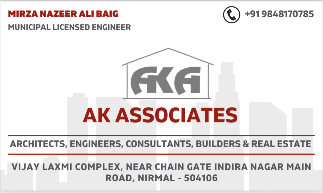 AK ASSOCIATES NIRMAL - Logo