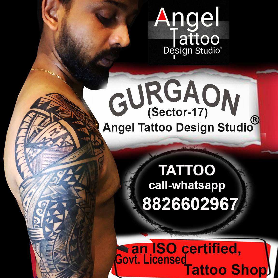 Angel Tattoo Design Studio - Logo