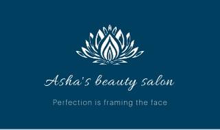 Asha Beauty Salon Logo