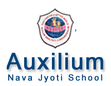 Auxilium Nava Jyoti School Logo