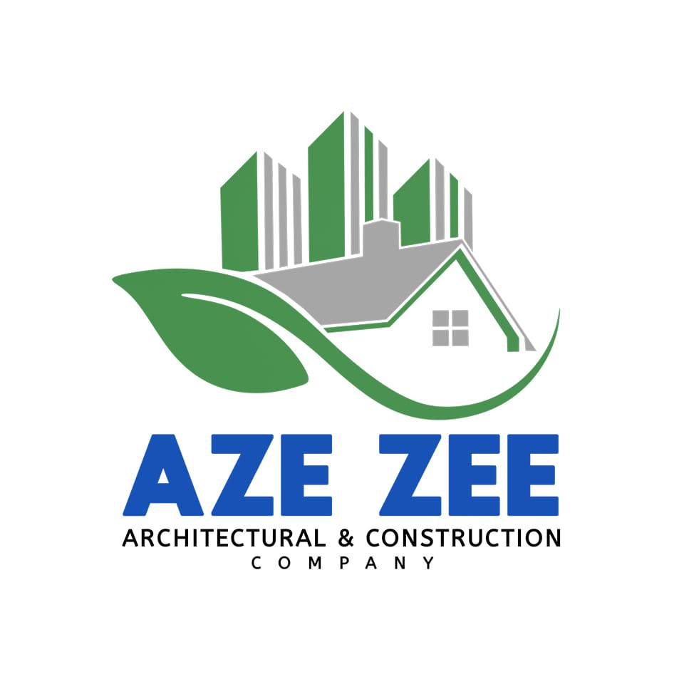 AZE ZEE Architectural and Construction company Logo