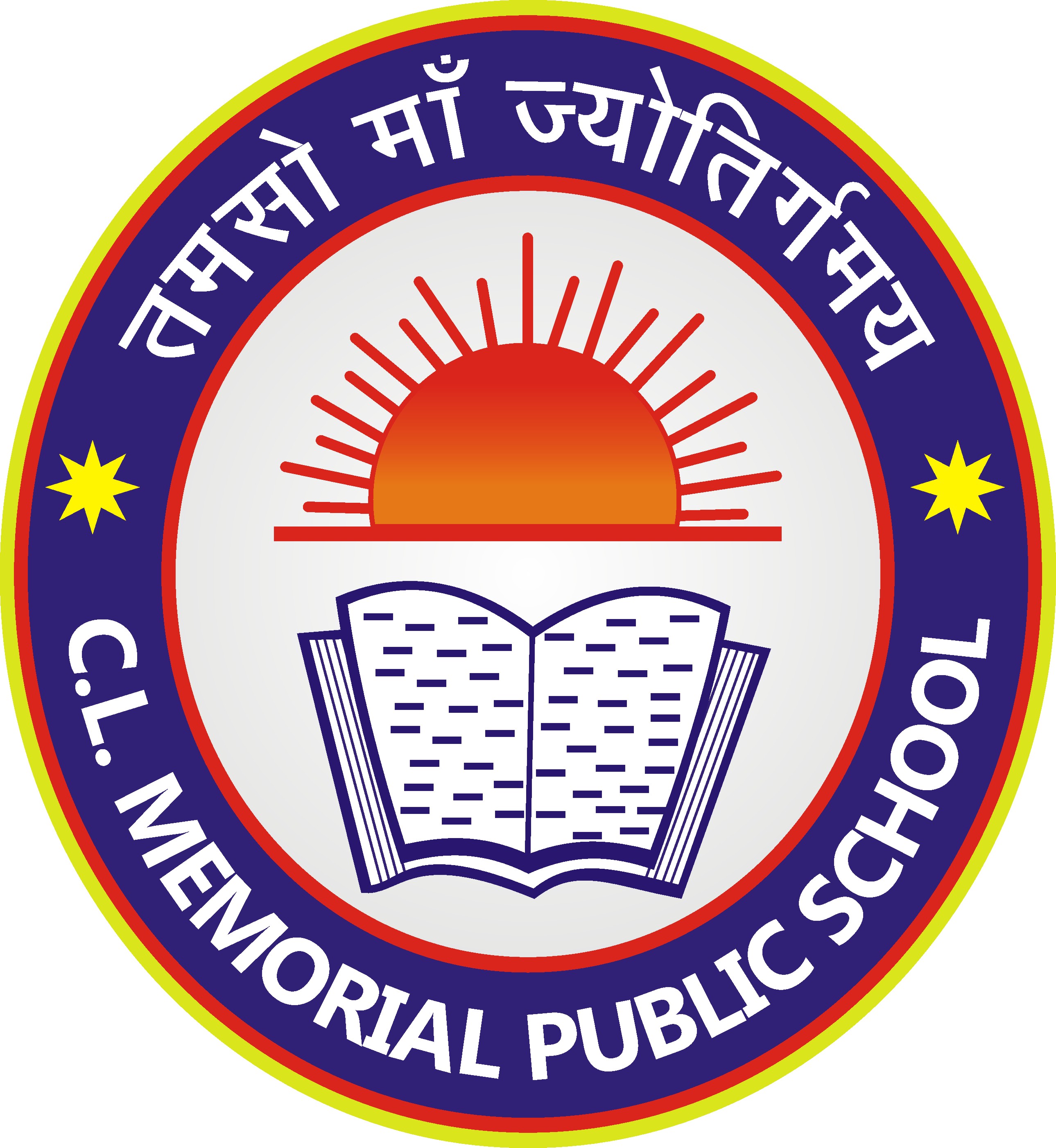 C L Memorial Public School Jhansi Logo 