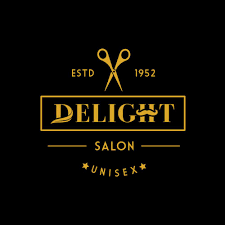 Delight Unisex Salon Logo