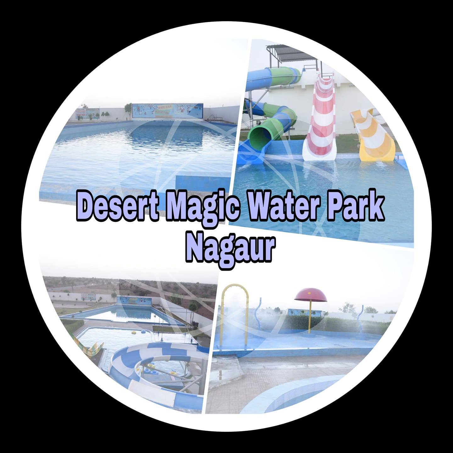 Desert magic water park Logo