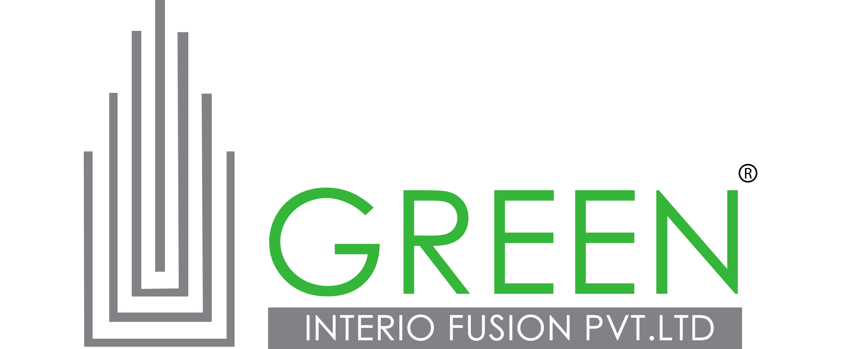 Green Interio Fusion Logo