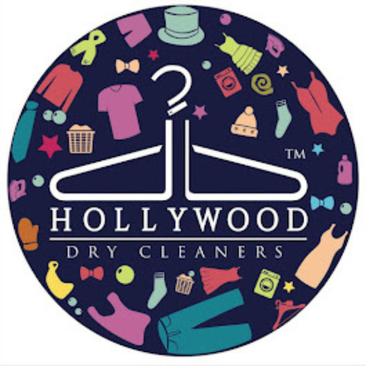 Hollywood Dry Cleaners - Laundry Shop Logo