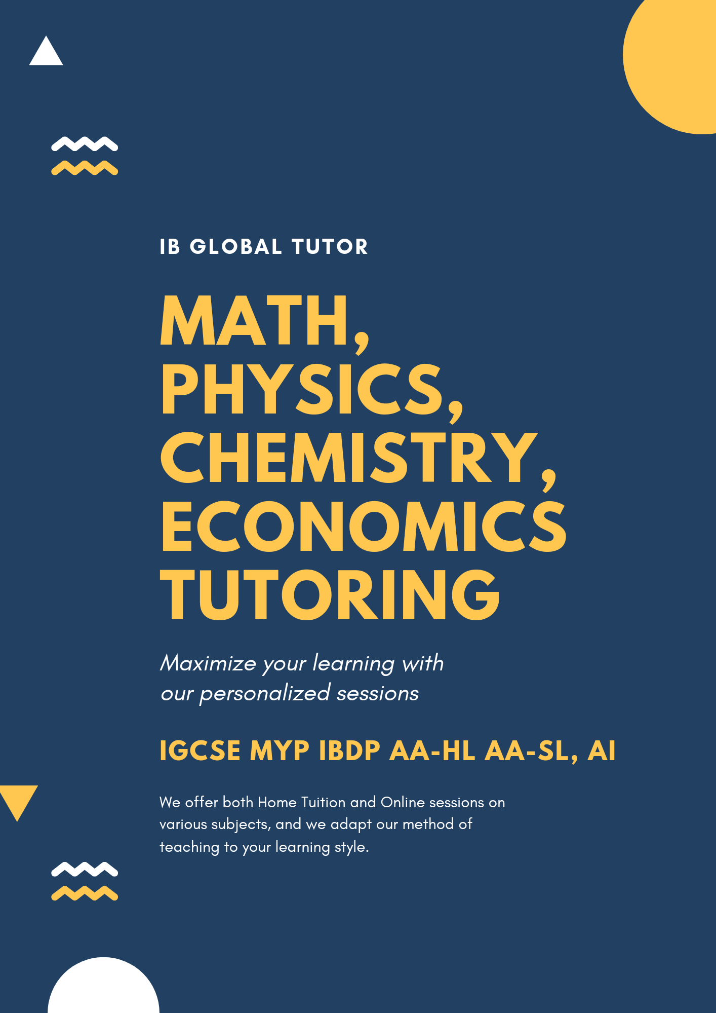 IB Global Tutor - Home Tuition Education | Coaching Institute