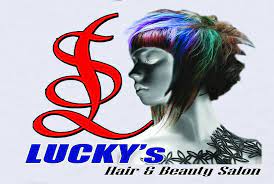 Lucky's beauty salon Logo