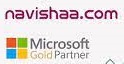 Navishaa.com - Microsoft Gold Partner in India Logo