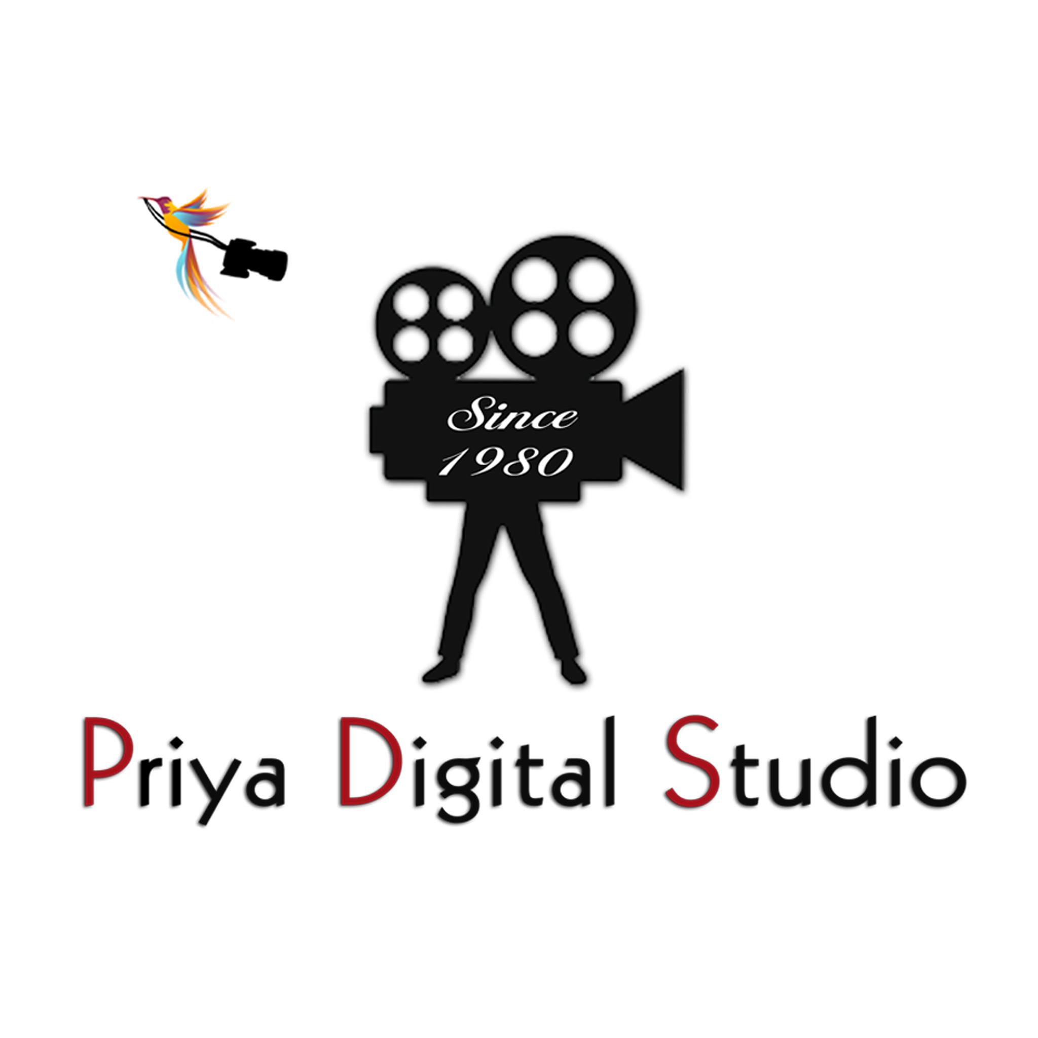 Priya Digital Studio Logo