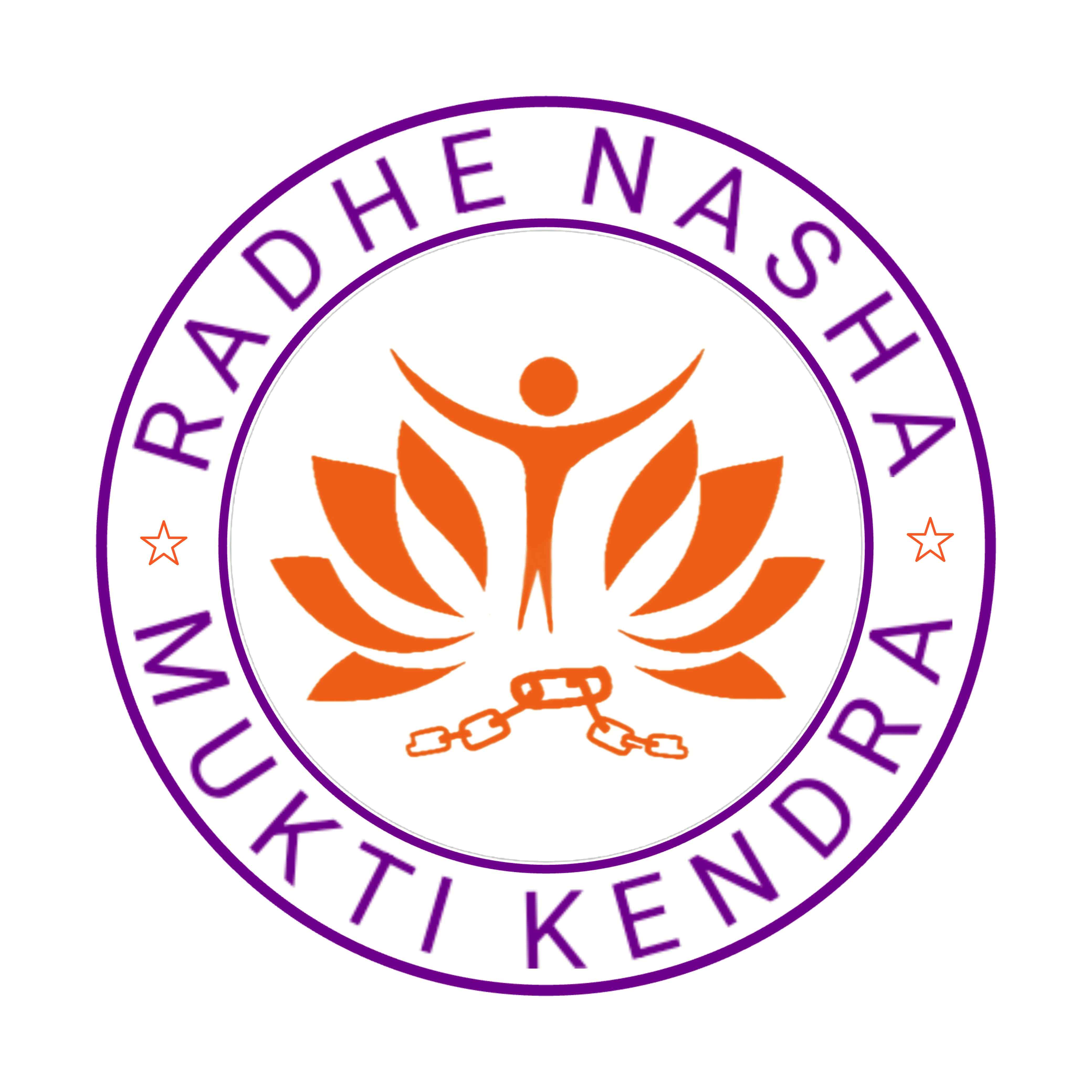 Radhe Nasha Mukti Kendra - Logo