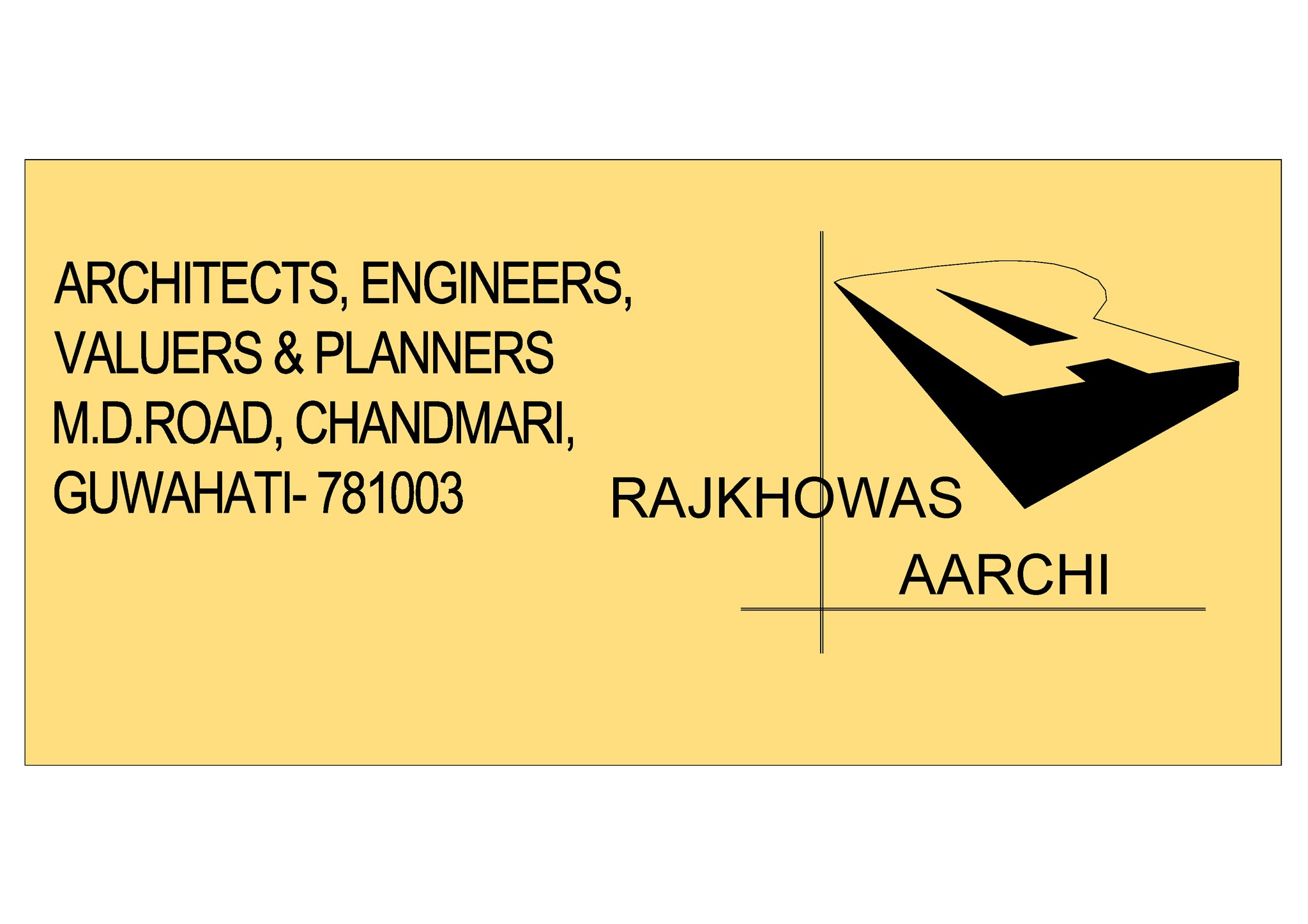 RAJKHOWAS AARCHI Logo