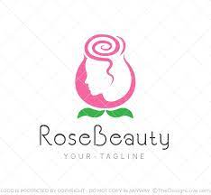 Rose Beauty Salon Logo