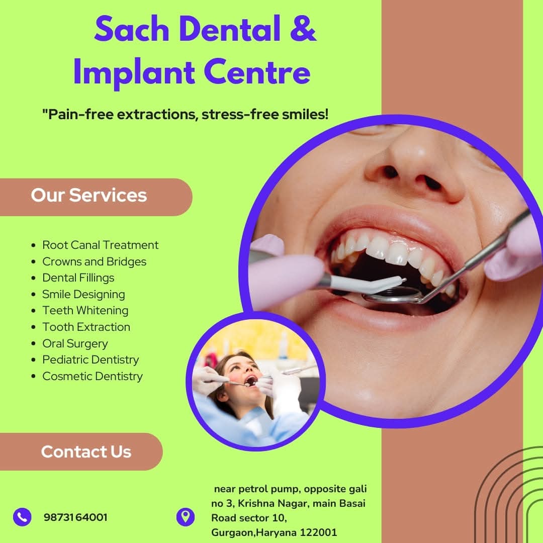 Sach Dental And Implant Center |Clinics|Medical Services