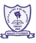 SBIOA Matriculation& Higher Secondary School Logo