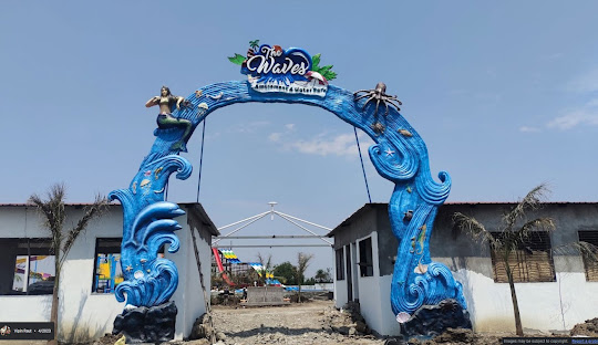 The Waves Amusement and Water Park Logo