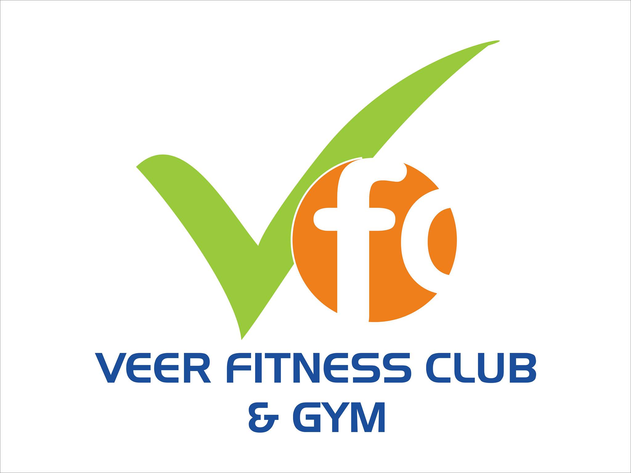 Veer Fitness Club & Gym Logo