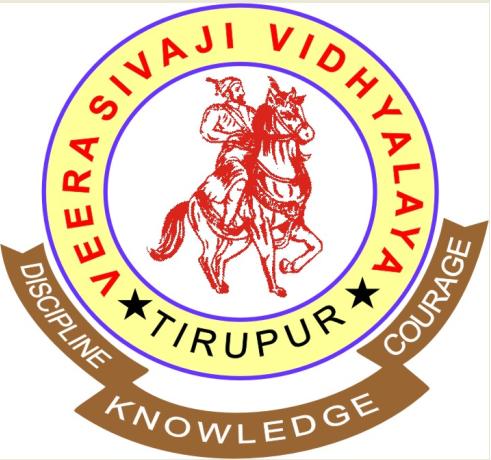 Veera Sivaji Vidhyalaya Matric school Logo