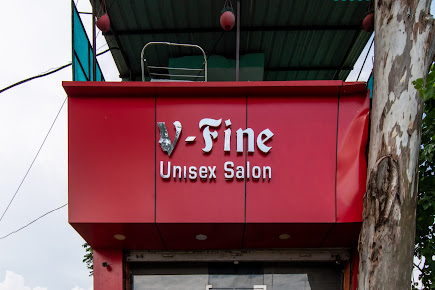 VFine Unisex Salon & Spa Logo