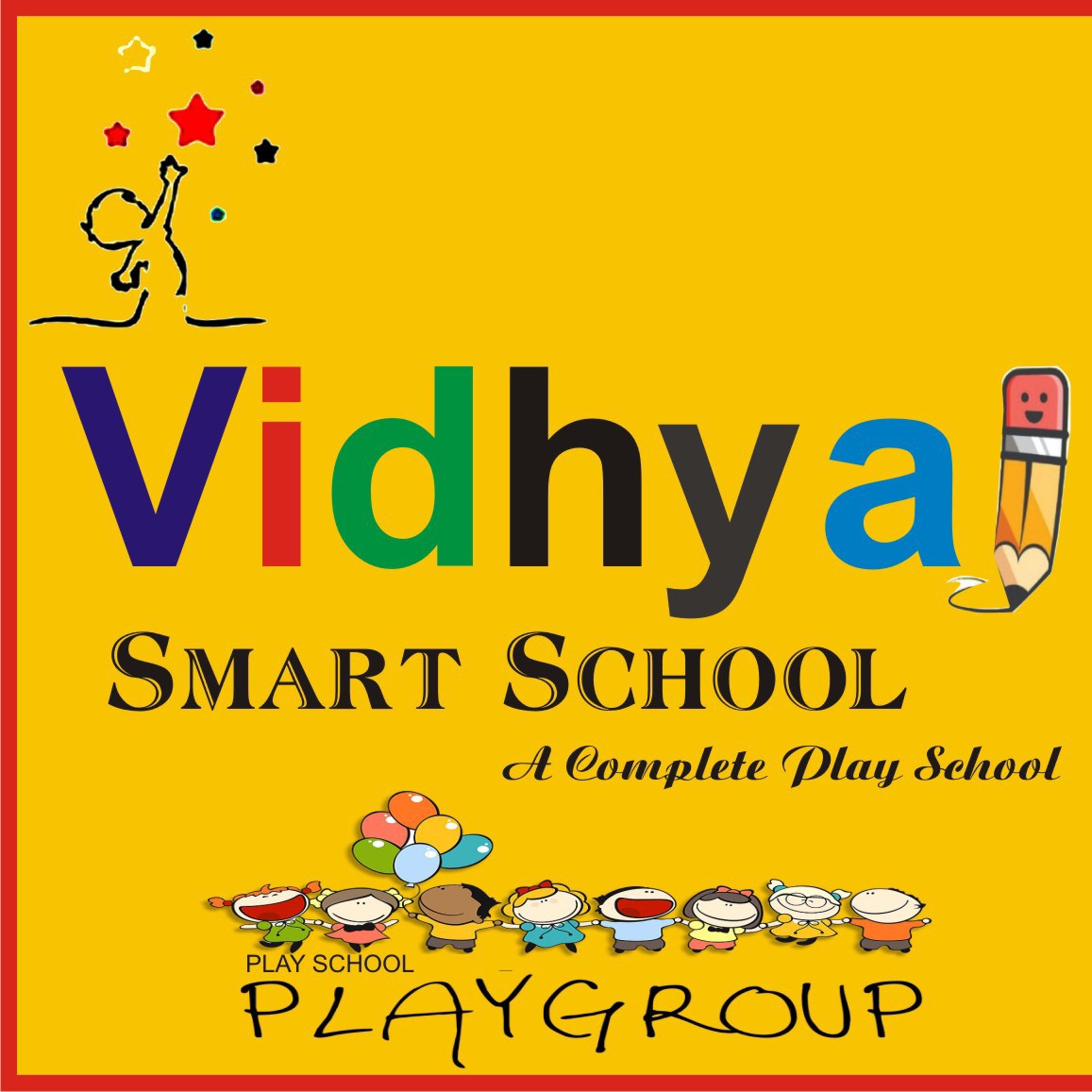 Vidhya Smart School  - Logo