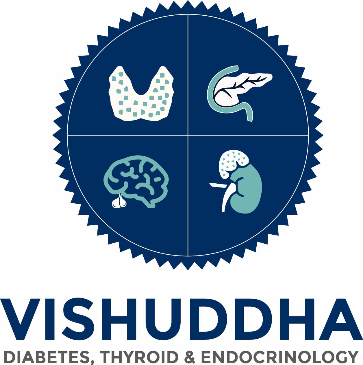 Vishuddha Diabetes Thyroid & Endocrinology Clinic Logo