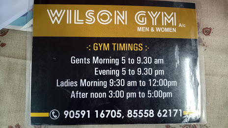 Wilson fitness gym Logo