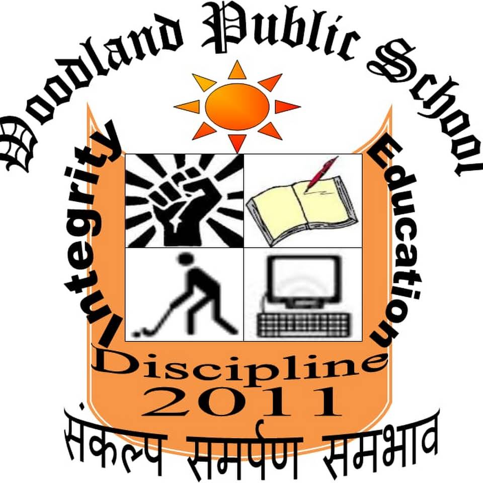 woodland public school Logo