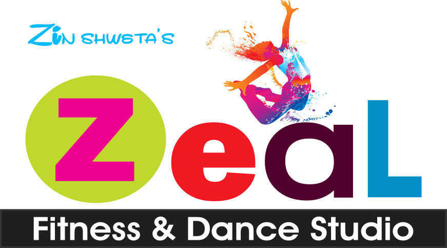 ZEAL Fitness and Zumba, Dance Studio Logo